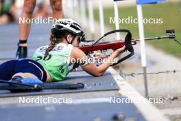 21.09.2024, Premanon, France (FRA): Jeanne Richard (FRA) - Biathlon Samse Summer Tour, sprint, Premanon (FRA). www.nordicfocus.com. © Manzoni/NordicFocus. Every downloaded picture is fee-liable.