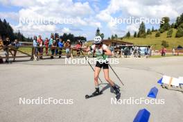 21.09.2024, Premanon, France (FRA): Lisa Blanc (FRA) - Biathlon Samse Summer Tour, sprint, Premanon (FRA). www.nordicfocus.com. © Manzoni/NordicFocus. Every downloaded picture is fee-liable.