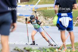 21.09.2024, Premanon, France (FRA): Manon Gabriel (BEL) - Biathlon Samse Summer Tour, sprint, Premanon (FRA). www.nordicfocus.com. © Manzoni/NordicFocus. Every downloaded picture is fee-liable.