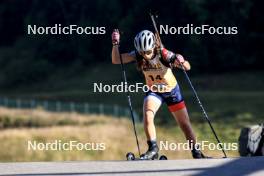 21.09.2024, Premanon, France (FRA): Aurem Pages De Amorin (FRA) - Biathlon Samse Summer Tour, sprint, Premanon (FRA). www.nordicfocus.com. © Manzoni/NordicFocus. Every downloaded picture is fee-liable.