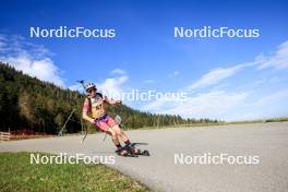 21.09.2024, Premanon, France (FRA): Martin Jobard (FRA) - Biathlon Samse Summer Tour, sprint, Premanon (FRA). www.nordicfocus.com. © Manzoni/NordicFocus. Every downloaded picture is fee-liable.