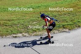 21.09.2024, Premanon, France (FRA): Charli Thiery (FRA) - Biathlon Samse Summer Tour, sprint, Premanon (FRA). www.nordicfocus.com. © Manzoni/NordicFocus. Every downloaded picture is fee-liable.