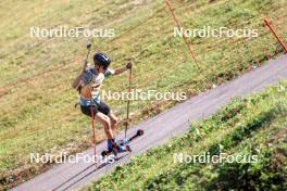 21.09.2024, Premanon, France (FRA): Colin Mathieu (FRA) - Biathlon Samse Summer Tour, sprint, Premanon (FRA). www.nordicfocus.com. © Manzoni/NordicFocus. Every downloaded picture is fee-liable.