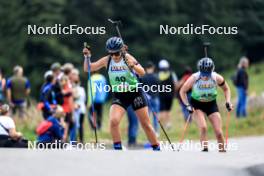 21.09.2024, Premanon, France (FRA): Ludmilla Roche (FRA) - Biathlon Samse Summer Tour, sprint, Premanon (FRA). www.nordicfocus.com. © Manzoni/NordicFocus. Every downloaded picture is fee-liable.