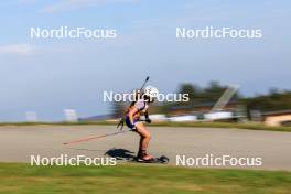 21.09.2024, Premanon, France (FRA): Pauline Sgaros Rohmer (FRA) - Biathlon Samse Summer Tour, sprint, Premanon (FRA). www.nordicfocus.com. © Manzoni/NordicFocus. Every downloaded picture is fee-liable.