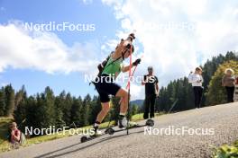 21.09.2024, Premanon, France (FRA): Oceane Michelon (FRA) - Biathlon Samse Summer Tour, sprint, Premanon (FRA). www.nordicfocus.com. © Manzoni/NordicFocus. Every downloaded picture is fee-liable.