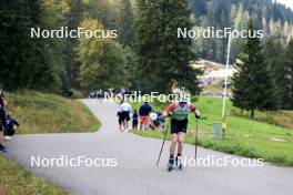 21.09.2024, Premanon, France (FRA): Sebastian Stalder (SUI) - Biathlon Samse Summer Tour, sprint, Premanon (FRA). www.nordicfocus.com. © Manzoni/NordicFocus. Every downloaded picture is fee-liable.