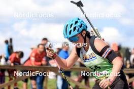 21.09.2024, Premanon, France (FRA): Charline Desmartin (FRA) - Biathlon Samse Summer Tour, sprint, Premanon (FRA). www.nordicfocus.com. © Manzoni/NordicFocus. Every downloaded picture is fee-liable.