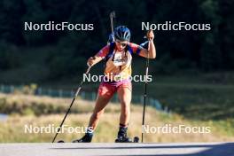 21.09.2024, Premanon, France (FRA): Romane Chardon (FRA) - Biathlon Samse Summer Tour, sprint, Premanon (FRA). www.nordicfocus.com. © Manzoni/NordicFocus. Every downloaded picture is fee-liable.