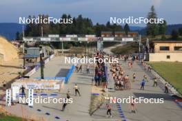 21.09.2024, Premanon, France (FRA): Event Feature: Overview over the stadium - Biathlon Samse Summer Tour, sprint, Premanon (FRA). www.nordicfocus.com. © Manzoni/NordicFocus. Every downloaded picture is fee-liable.