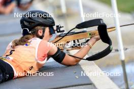 21.09.2024, Premanon, France (FRA): Charlie Burbaud (FRA) - Biathlon Samse Summer Tour, sprint, Premanon (FRA). www.nordicfocus.com. © Manzoni/NordicFocus. Every downloaded picture is fee-liable.