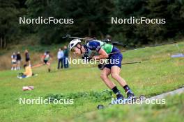 21.09.2024, Premanon, France (FRA): Noah Delevaux (FRA) - Biathlon Samse Summer Tour, sprint, Premanon (FRA). www.nordicfocus.com. © Manzoni/NordicFocus. Every downloaded picture is fee-liable.