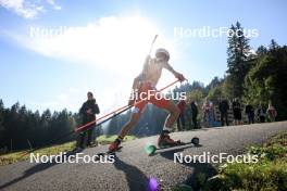 21.09.2024, Premanon, France (FRA): Sacha Mazzilli--Riaboff (FRA) - Biathlon Samse Summer Tour, sprint, Premanon (FRA). www.nordicfocus.com. © Manzoni/NordicFocus. Every downloaded picture is fee-liable.