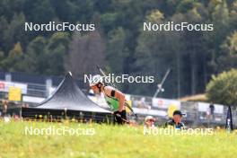 21.09.2024, Premanon, France (FRA): Raphael Dhenain (FRA) - Biathlon Samse Summer Tour, sprint, Premanon (FRA). www.nordicfocus.com. © Manzoni/NordicFocus. Every downloaded picture is fee-liable.