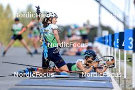 21.09.2024, Premanon, France (FRA): Voldiya Galmace Paulin (FRA) - Biathlon Samse Summer Tour, sprint, Premanon (FRA). www.nordicfocus.com. © Manzoni/NordicFocus. Every downloaded picture is fee-liable.