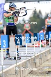 21.09.2024, Premanon, France (FRA): Marius Remy (FRA) - Biathlon Samse Summer Tour, sprint, Premanon (FRA). www.nordicfocus.com. © Manzoni/NordicFocus. Every downloaded picture is fee-liable.