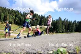 21.09.2024, Premanon, France (FRA): Sophie Chauveau (FRA) - Biathlon Samse Summer Tour, sprint, Premanon (FRA). www.nordicfocus.com. © Manzoni/NordicFocus. Every downloaded picture is fee-liable.