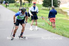 21.09.2024, Premanon, France (FRA): Dajan Danuser (SUI) - Biathlon Samse Summer Tour, sprint, Premanon (FRA). www.nordicfocus.com. © Manzoni/NordicFocus. Every downloaded picture is fee-liable.