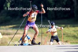 21.09.2024, Premanon, France (FRA): Nathanael Larger (FRA) - Biathlon Samse Summer Tour, sprint, Premanon (FRA). www.nordicfocus.com. © Manzoni/NordicFocus. Every downloaded picture is fee-liable.