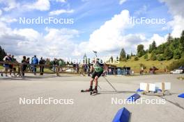 21.09.2024, Premanon, France (FRA): Jacques Jefferies (FRA) - Biathlon Samse Summer Tour, sprint, Premanon (FRA). www.nordicfocus.com. © Manzoni/NordicFocus. Every downloaded picture is fee-liable.