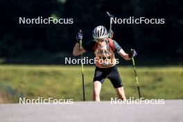 21.09.2024, Premanon, France (FRA): Bastien Descoups (FRA) - Biathlon Samse Summer Tour, sprint, Premanon (FRA). www.nordicfocus.com. © Manzoni/NordicFocus. Every downloaded picture is fee-liable.