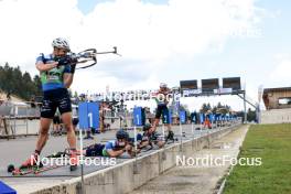 21.09.2024, Premanon, France (FRA): Emilien Jacquelin (FRA) - Biathlon Samse Summer Tour, sprint, Premanon (FRA). www.nordicfocus.com. © Manzoni/NordicFocus. Every downloaded picture is fee-liable.