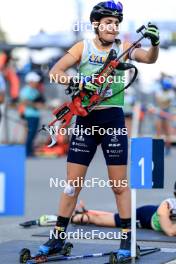 21.09.2024, Premanon, France (FRA): Gilonne Guigonnat (FRA) - Biathlon Samse Summer Tour, sprint, Premanon (FRA). www.nordicfocus.com. © Manzoni/NordicFocus. Every downloaded picture is fee-liable.