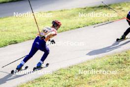 21.09.2024, Premanon, France (FRA): Augustin Remonnay (FRA) - Biathlon Samse Summer Tour, sprint, Premanon (FRA). www.nordicfocus.com. © Manzoni/NordicFocus. Every downloaded picture is fee-liable.