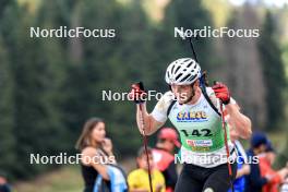 21.09.2024, Premanon, France (FRA): Fabien Claude (FRA) - Biathlon Samse Summer Tour, sprint, Premanon (FRA). www.nordicfocus.com. © Manzoni/NordicFocus. Every downloaded picture is fee-liable.