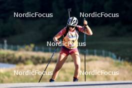 21.09.2024, Premanon, France (FRA): Capucine Vuittenez (FRA) - Biathlon Samse Summer Tour, sprint, Premanon (FRA). www.nordicfocus.com. © Manzoni/NordicFocus. Every downloaded picture is fee-liable.