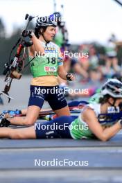 21.09.2024, Premanon, France (FRA): Camille Bened (FRA) - Biathlon Samse Summer Tour, sprint, Premanon (FRA). www.nordicfocus.com. © Manzoni/NordicFocus. Every downloaded picture is fee-liable.