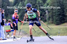 21.09.2024, Premanon, France (FRA): Quentin Fillon Maillet (FRA) - Biathlon Samse Summer Tour, sprint, Premanon (FRA). www.nordicfocus.com. © Manzoni/NordicFocus. Every downloaded picture is fee-liable.