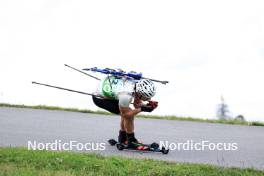 21.09.2024, Premanon, France (FRA): Fabien Claude (FRA) - Biathlon Samse Summer Tour, sprint, Premanon (FRA). www.nordicfocus.com. © Manzoni/NordicFocus. Every downloaded picture is fee-liable.