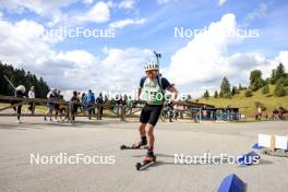 21.09.2024, Premanon, France (FRA): Jacques Jefferies (FRA) - Biathlon Samse Summer Tour, sprint, Premanon (FRA). www.nordicfocus.com. © Manzoni/NordicFocus. Every downloaded picture is fee-liable.