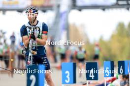 21.09.2024, Premanon, France (FRA): Emilien Claude (FRA) - Biathlon Samse Summer Tour, sprint, Premanon (FRA). www.nordicfocus.com. © Manzoni/NordicFocus. Every downloaded picture is fee-liable.