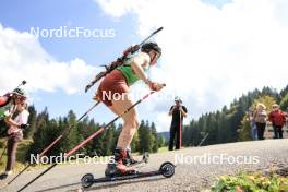 21.09.2024, Premanon, France (FRA): Elisa Gasparin (SUI) - Biathlon Samse Summer Tour, sprint, Premanon (FRA). www.nordicfocus.com. © Manzoni/NordicFocus. Every downloaded picture is fee-liable.