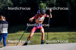 21.09.2024, Premanon, France (FRA): Alexis Provost (FRA) - Biathlon Samse Summer Tour, sprint, Premanon (FRA). www.nordicfocus.com. © Manzoni/NordicFocus. Every downloaded picture is fee-liable.