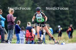 21.09.2024, Premanon, France (FRA): Anna Blanc (FRA) - Biathlon Samse Summer Tour, sprint, Premanon (FRA). www.nordicfocus.com. © Manzoni/NordicFocus. Every downloaded picture is fee-liable.