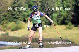 21.09.2024, Premanon, France (FRA): Amandine Mengin (FRA) - Biathlon Samse Summer Tour, sprint, Premanon (FRA). www.nordicfocus.com. © Manzoni/NordicFocus. Every downloaded picture is fee-liable.