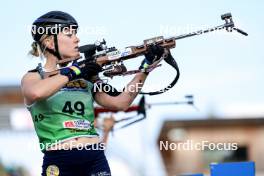 21.09.2024, Premanon, France (FRA): Sophie Chauveau (FRA) - Biathlon Samse Summer Tour, sprint, Premanon (FRA). www.nordicfocus.com. © Manzoni/NordicFocus. Every downloaded picture is fee-liable.