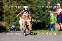 21.09.2024, Premanon, France (FRA): Maya Perrey (FRA) - Biathlon Samse Summer Tour, sprint, Premanon (FRA). www.nordicfocus.com. © Manzoni/NordicFocus. Every downloaded picture is fee-liable.