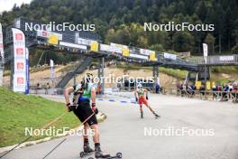 21.09.2024, Premanon, France (FRA): Loris Maier (SUI) - Biathlon Samse Summer Tour, sprint, Premanon (FRA). www.nordicfocus.com. © Manzoni/NordicFocus. Every downloaded picture is fee-liable.