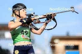 21.09.2024, Premanon, France (FRA): Sophie Chauveau (FRA) - Biathlon Samse Summer Tour, sprint, Premanon (FRA). www.nordicfocus.com. © Manzoni/NordicFocus. Every downloaded picture is fee-liable.