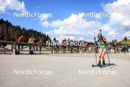 21.09.2024, Premanon, France (FRA): Cloe Canet (FRA) - Biathlon Samse Summer Tour, sprint, Premanon (FRA). www.nordicfocus.com. © Manzoni/NordicFocus. Every downloaded picture is fee-liable.