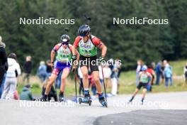 21.09.2024, Premanon, France (FRA): Camille Grataloup Manissolle (FRA) - Biathlon Samse Summer Tour, sprint, Premanon (FRA). www.nordicfocus.com. © Manzoni/NordicFocus. Every downloaded picture is fee-liable.