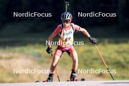 21.09.2024, Premanon, France (FRA): Léo Closset (FRA) - Biathlon Samse Summer Tour, sprint, Premanon (FRA). www.nordicfocus.com. © Manzoni/NordicFocus. Every downloaded picture is fee-liable.