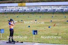 21.09.2024, Premanon, France (FRA): Thais Royet (FRA) - Biathlon Samse Summer Tour, sprint, Premanon (FRA). www.nordicfocus.com. © Manzoni/NordicFocus. Every downloaded picture is fee-liable.