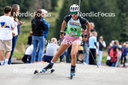 21.09.2024, Premanon, France (FRA): Maelle Achoui (FRA) - Biathlon Samse Summer Tour, sprint, Premanon (FRA). www.nordicfocus.com. © Manzoni/NordicFocus. Every downloaded picture is fee-liable.