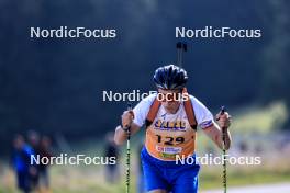 21.09.2024, Premanon, France (FRA): Benoit Nicoud (FRA) - Biathlon Samse Summer Tour, sprint, Premanon (FRA). www.nordicfocus.com. © Manzoni/NordicFocus. Every downloaded picture is fee-liable.