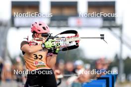 21.09.2024, Premanon, France (FRA): Lana Moreira (FRA) - Biathlon Samse Summer Tour, sprint, Premanon (FRA). www.nordicfocus.com. © Manzoni/NordicFocus. Every downloaded picture is fee-liable.